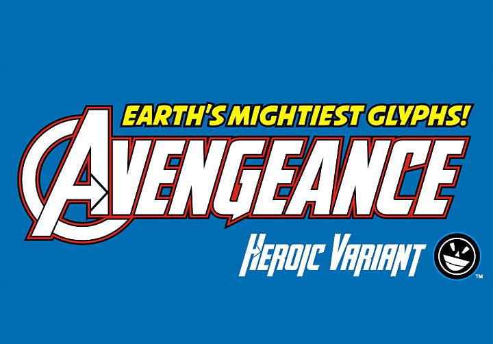 Avengeance现代无衬线矩形力量机械英文字体下载