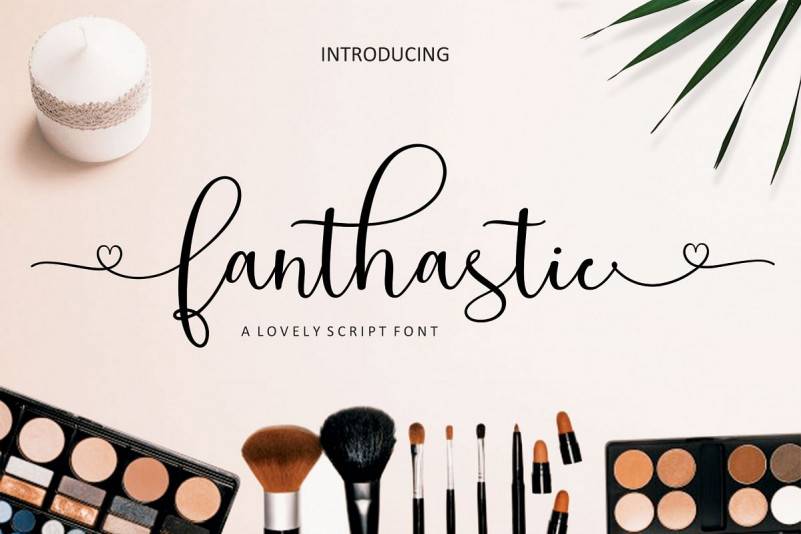 Fanthastic可爱婚礼手写好看的英文字体下载