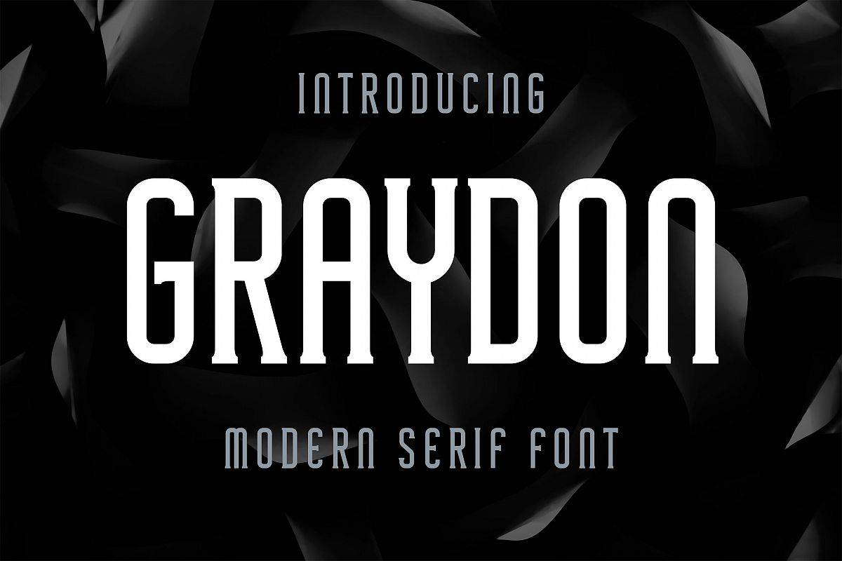 Graydon现代衬线英文字体下载