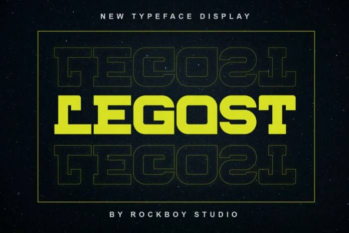 Legost-等宽加粗力量-现代无衬线-英文字体下载