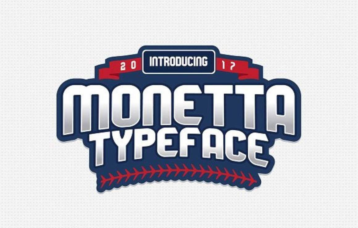 Monetta现代游戏无衬线英文字体下载