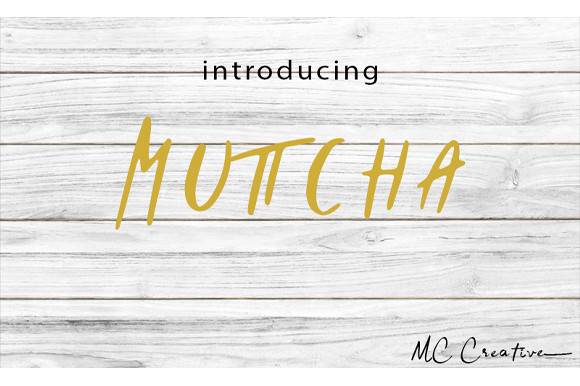 Muttcha个性涂鸦游戏海报手写英文字体下载