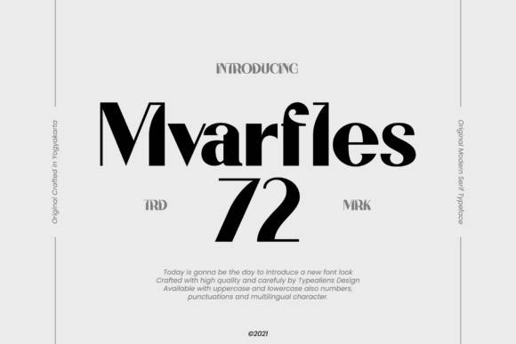 Mvarfles 72-高端设计logo排版-现代无衬线-英文字体下载