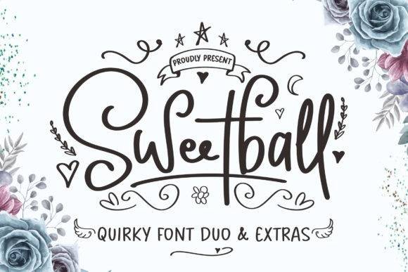 Sweet Ball-手写连笔字体-英文手写体-英文字体下载