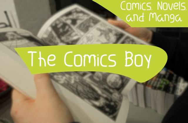The Comics Boy卡通手写手绘英文字体下载