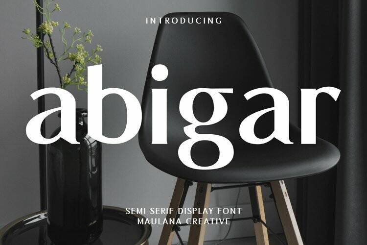 index Abigar现代无衬线英文字体下载