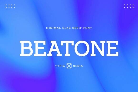 Beatone现代等宽科技英文字体下载