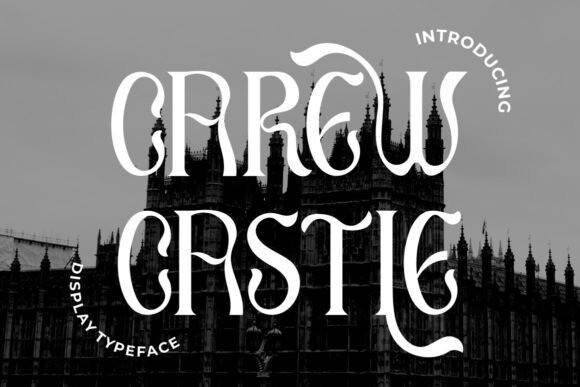 index Carey Castle个性扭曲无衬线英文字体下载
