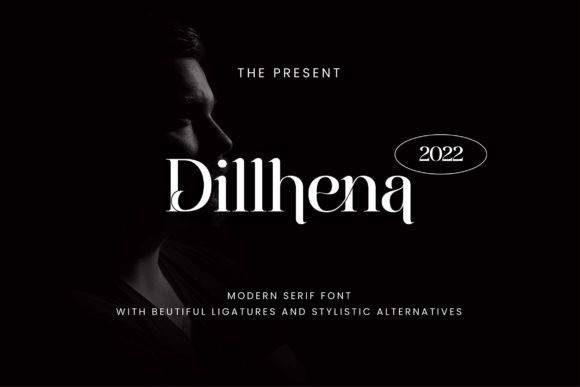 Dillhena-现代衬线排版设计-英文字体下载