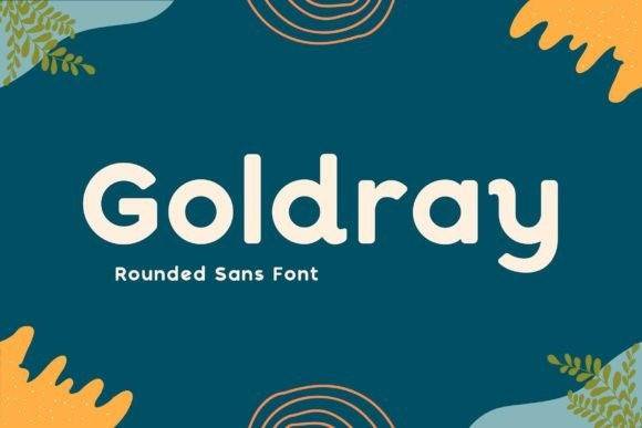 Goldray-圆润现代无衬线-英文字体下载