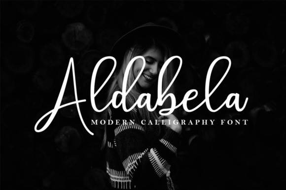 index Aldabela Script 英文手写 英文字体免费下载