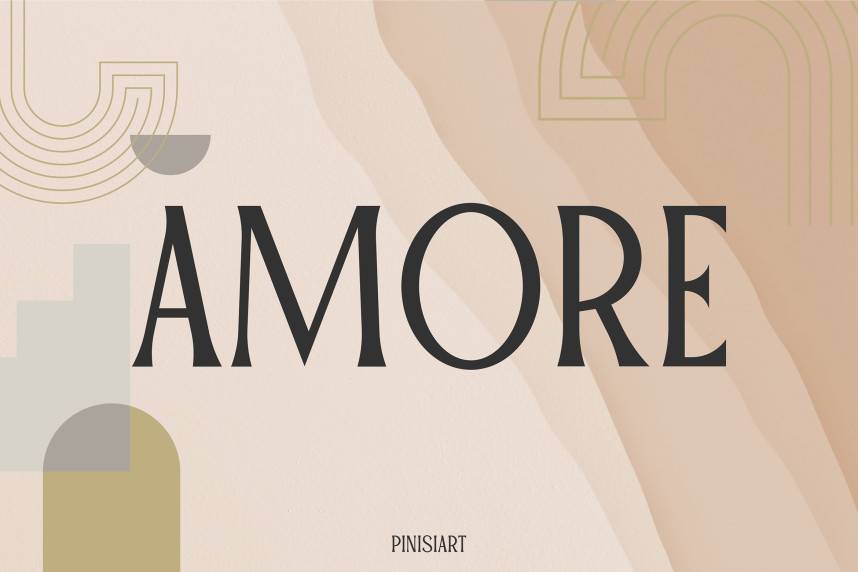 index AMORE 衬线字体 英文字体免费下载