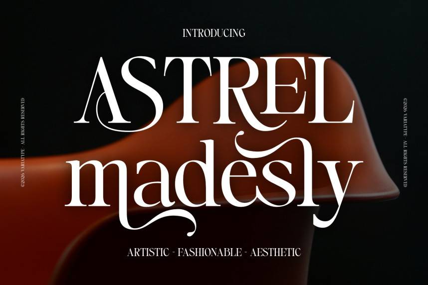 index Astrel Madesly 衬线字体 英文字体免费下载