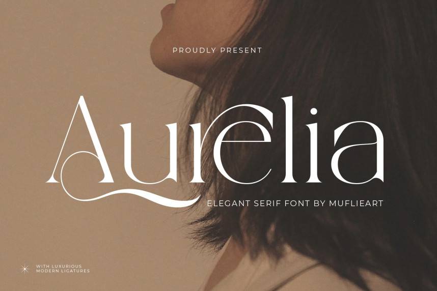 index Aurelia – Elegant Serif 衬线字体 英文字体免费下载