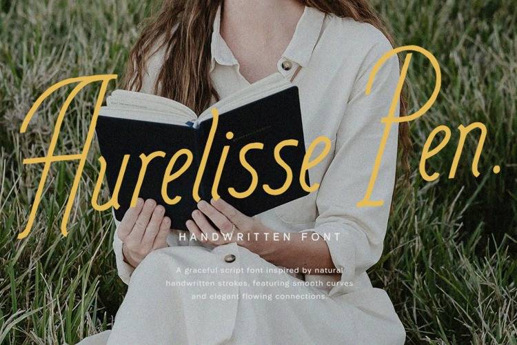 Aurelisse Pen 花体英文 英文字体免费下载