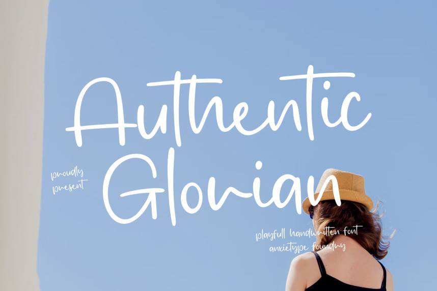 Authentic Glorian – Script 花体英文 英文字体免费下载