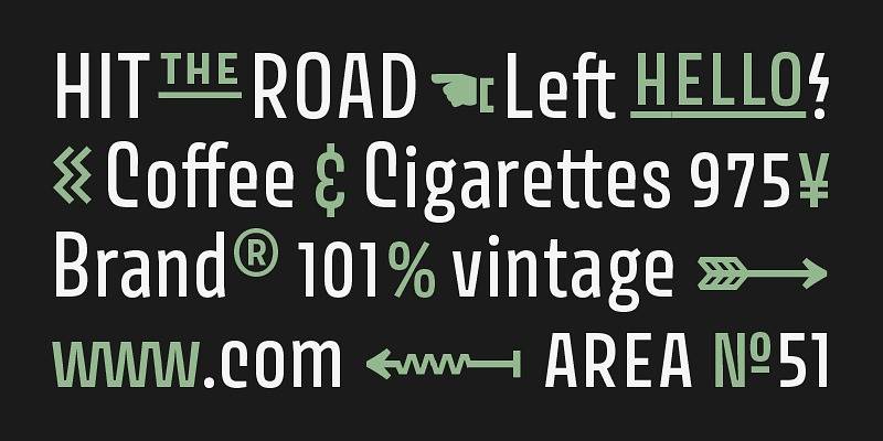 Avory Font Family 现代无衬线 英文字体免费下载