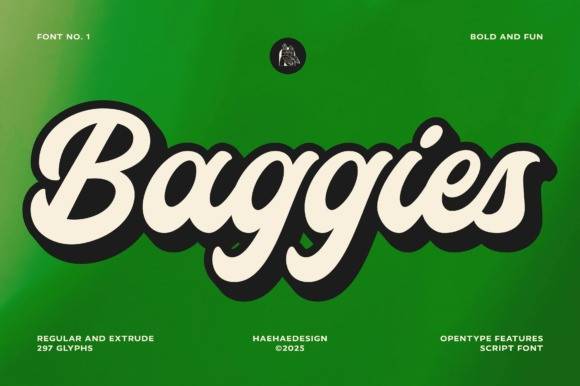 index Baggies Script 花体英文 英文字体免费下载