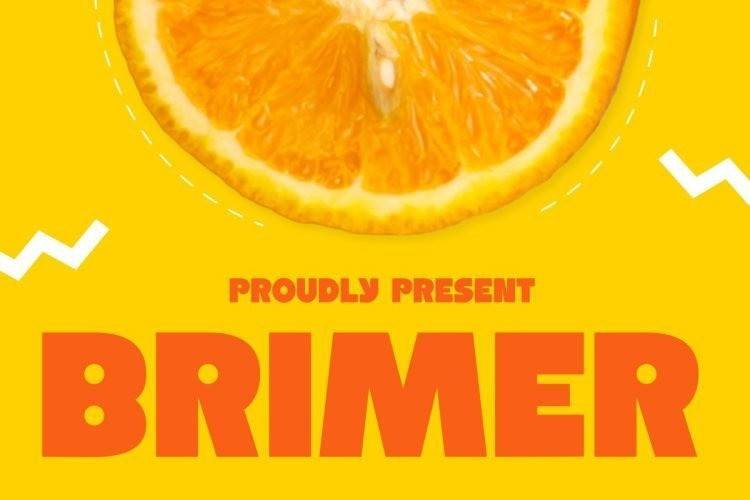 Brimer 展示字体 英文字体免费下载