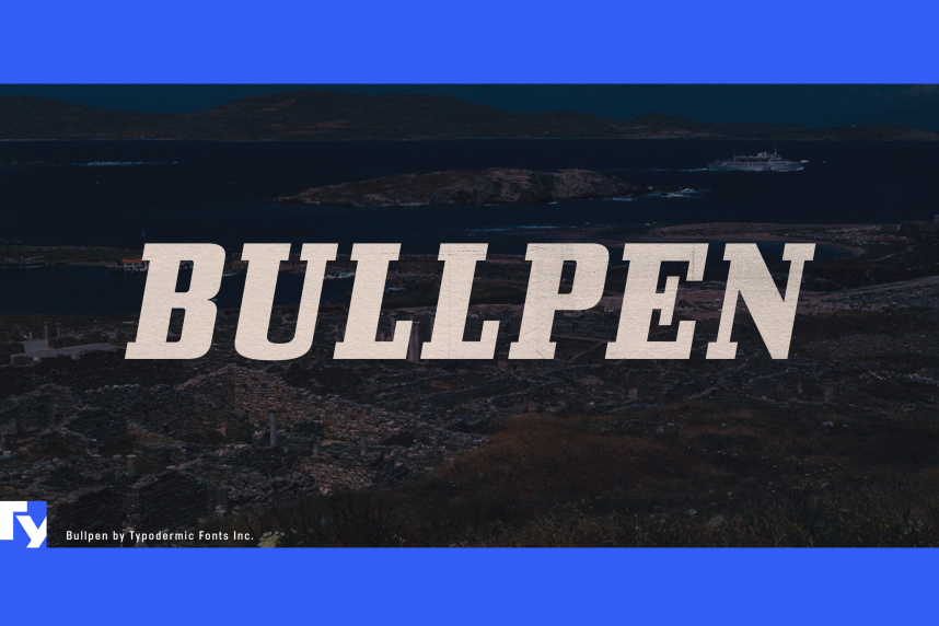 index Bullpen 衬线字体 英文字体免费下载