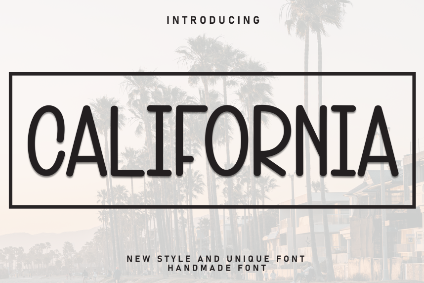 California Playful Script 英文手写 英文字体免费下载