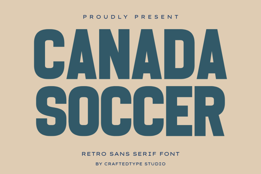 index Canada Soccer 现代无衬线 英文字体免费下载
