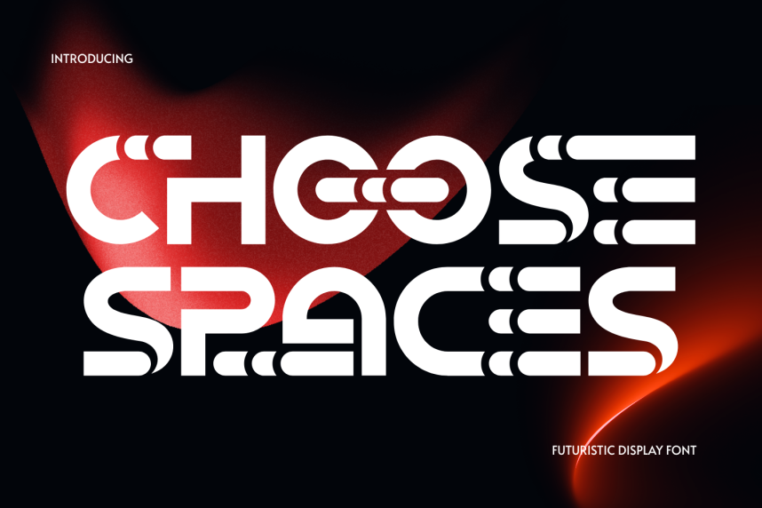 Choose Spaces 现代无衬线 英文字体免费下载