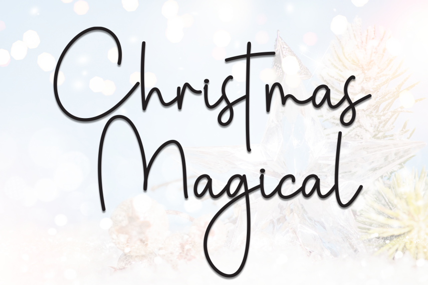 Christmas Magical – Simple Handwritten 英文书法 英文字体免费下载
