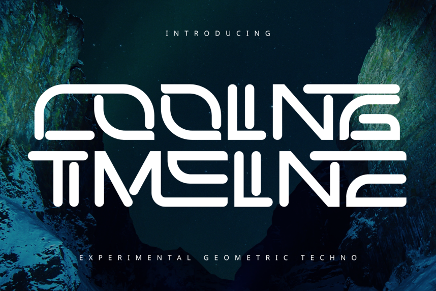index Cooling Timeline – Futuristic 现代无衬线 英文字体免费下载