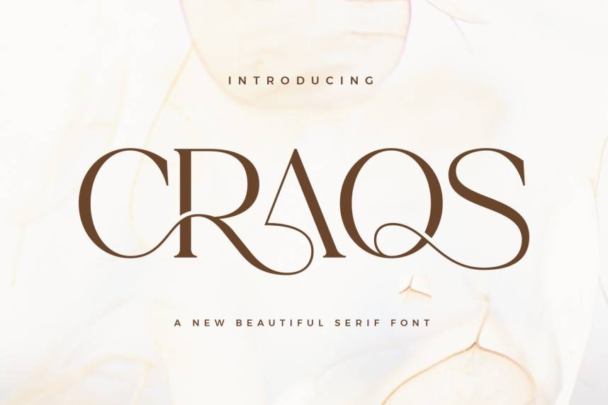 index Craos 衬线字体 英文字体免费下载