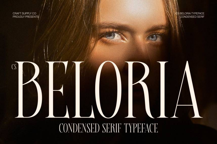 CS Beloria 衬线字体 英文字体免费下载