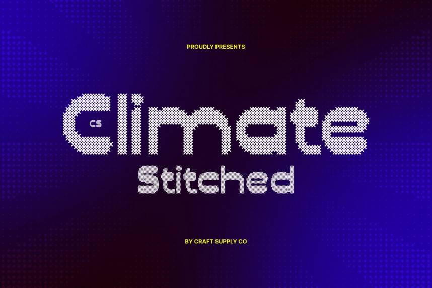 index CS Climate Stitched 现代无衬线 英文字体免费下载