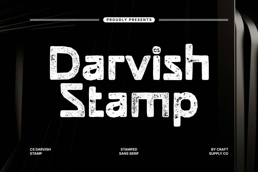 index CS Darvish Stamp 现代无衬线 英文字体免费下载