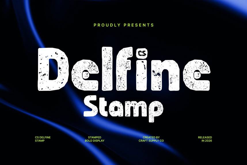 index CS Delfine Stamp 现代无衬线 英文字体免费下载