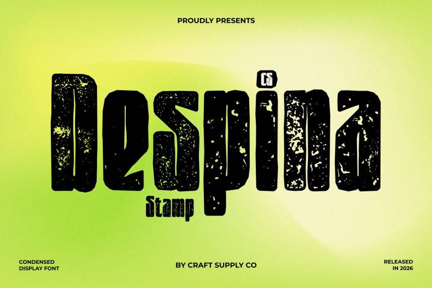 index CS Despina Stamp 现代无衬线 英文字体免费下载