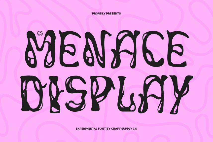 CS Menace 展示字体 英文字体免费下载