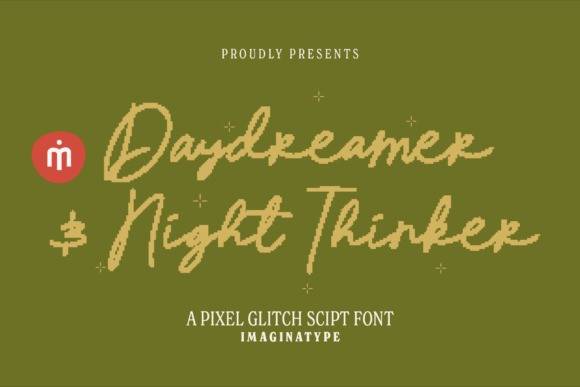 Daydreamer & Night Thinker 花体英文 英文字体免费下载