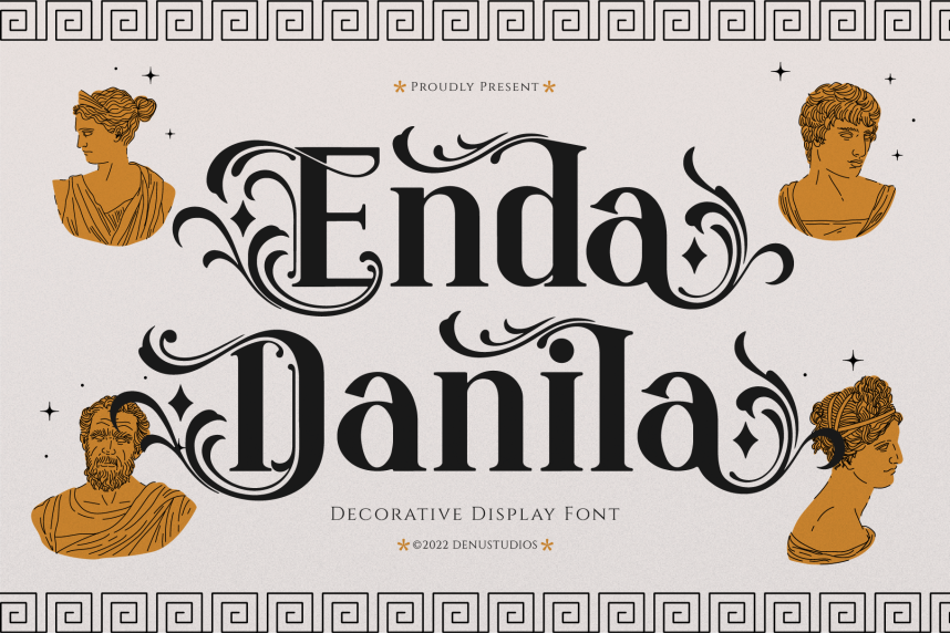 Enda Danila 哥特式 英文字体免费下载
