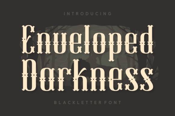 Enveloped Darkness 哥特式 英文字体免费下载