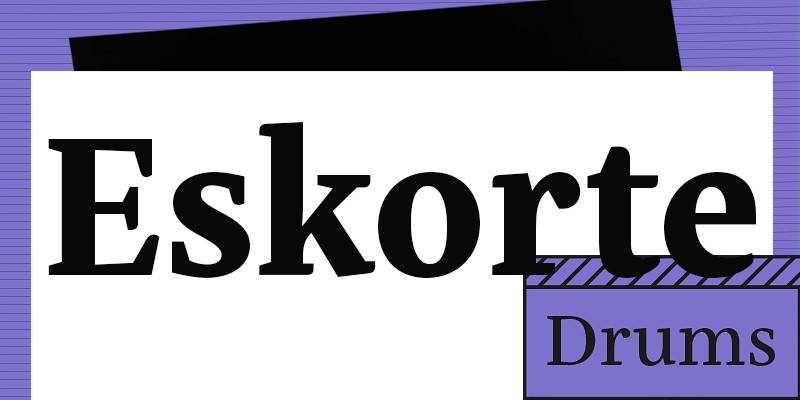 Eskorte Font Family 衬线字体 英文字体免费下载