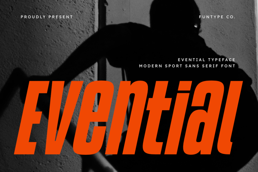 Evential 现代无衬线 英文字体免费下载