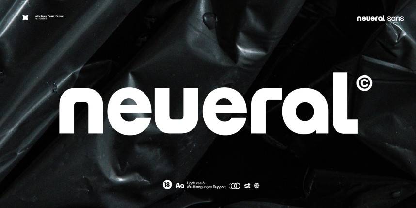 Fd Neueral Font Family 现代无衬线 英文字体免费下载