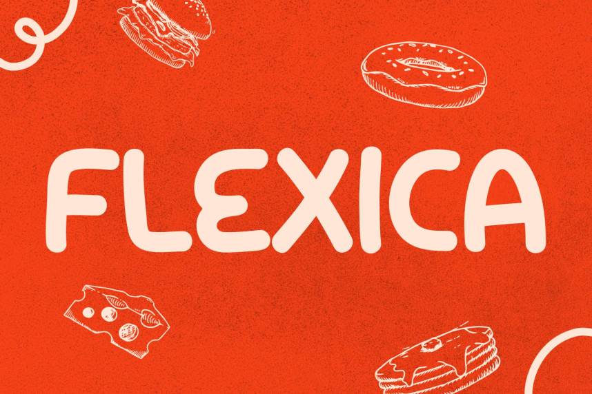 index Flexica 英文手写 英文字体免费下载