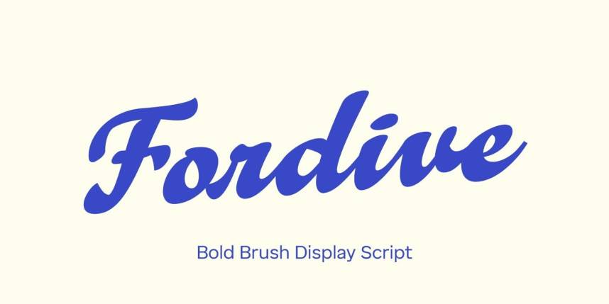 index Fordive Script 花体英文 英文字体免费下载