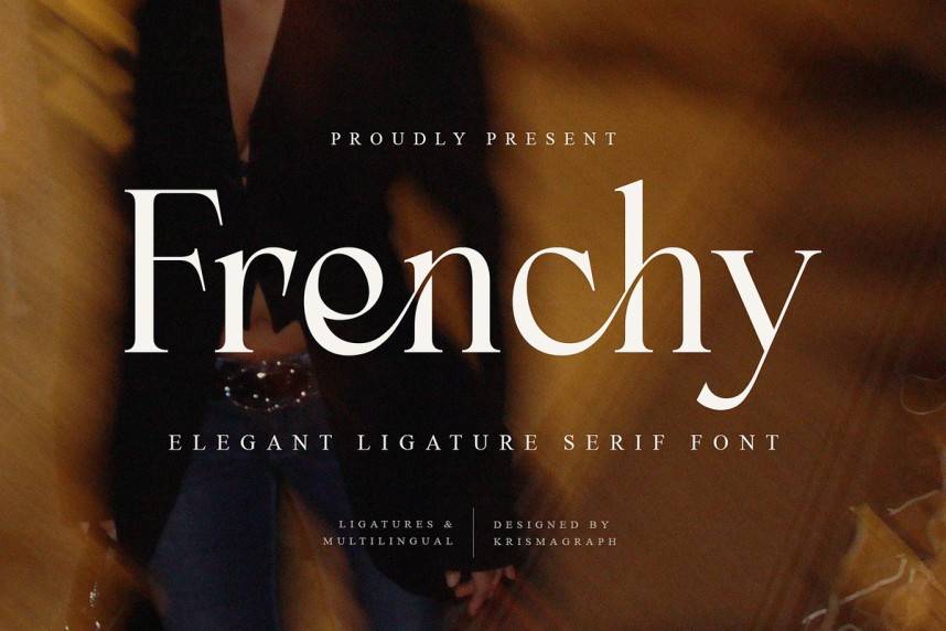 Frenchy Serif 衬线字体 英文字体免费下载