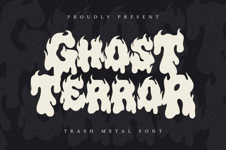 Ghost Terror 哥特式 英文字体免费下载