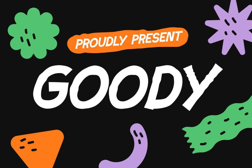Goody – Bold & Playful Kids 英文手写 英文字体免费下载