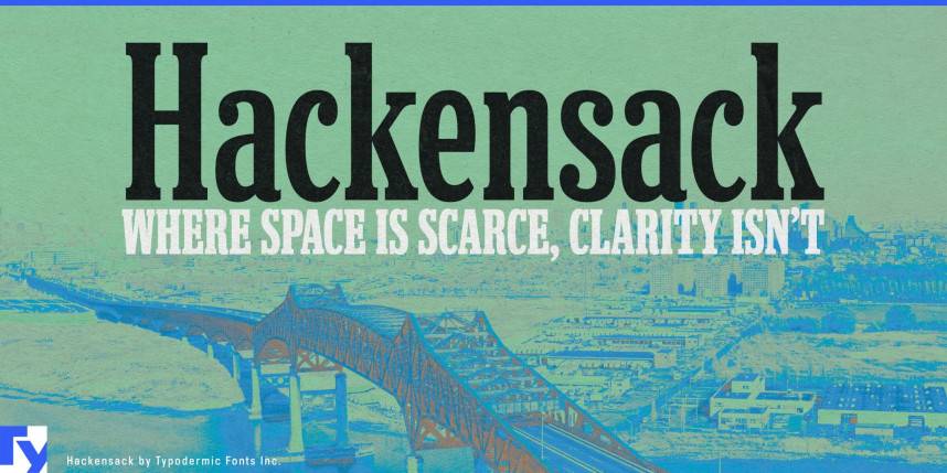 index Hackensack 衬线字体 英文字体免费下载