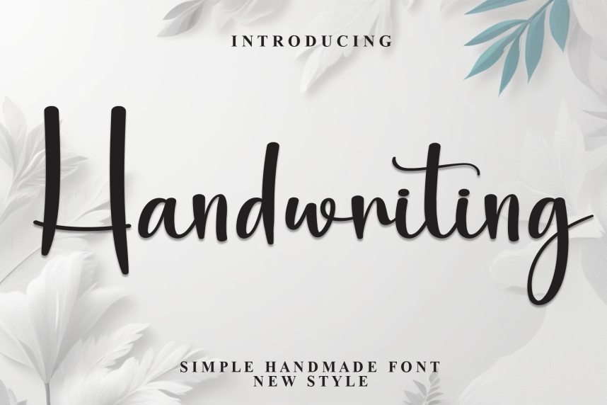 index Handwriting Playful Script 英文手写 英文字体免费下载