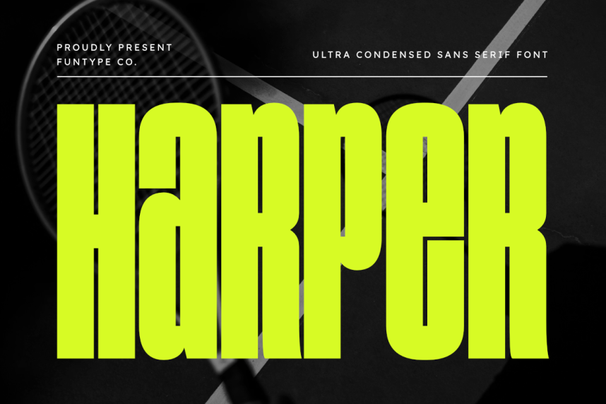 Harper 现代无衬线 英文字体免费下载